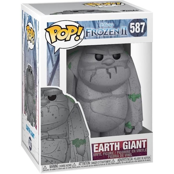 Funko Pop! Jäädytetty 2 - Earth Giant Grå og grøn
