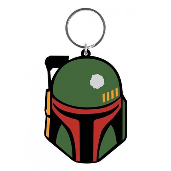 Star Wars Boba Fett 6 cm gumminyckelring.