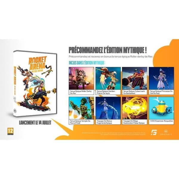 Rocket Arena Edition Mythique PS4 Peli Vit