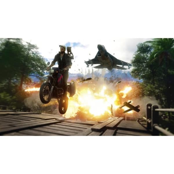 JUST CAUSE 4 Gul Edition Spil PS4 Vit