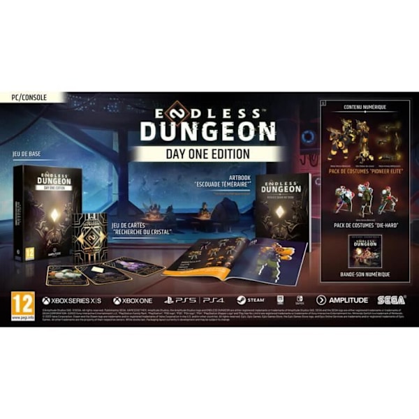 Endless Dungeon Day One Edition-Spel-PS5 Vit