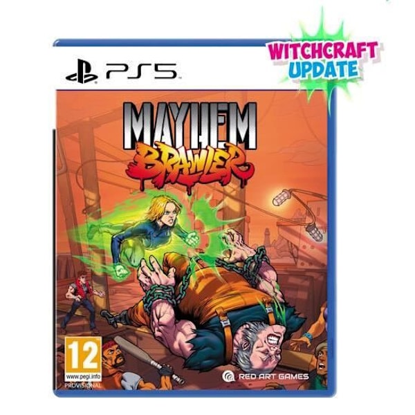 Combat - Mayhem Brawler - PS5 - Boxed - Witchcraft Update - 90'er Arcade