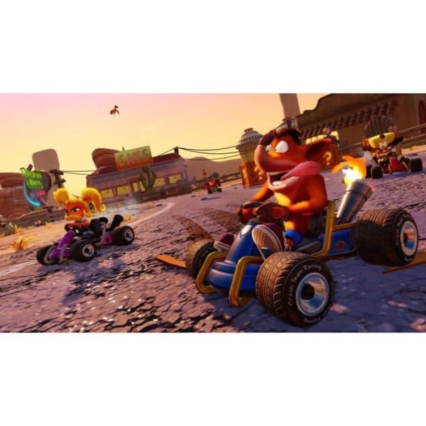 Crash Team Racing Nitro Fueled PS4-spel Vit