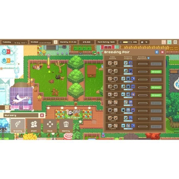 Zoo Management Simulation – Let's Build A Zoo – PS4-peli – Strategia – 7+ – lokakuu 2021