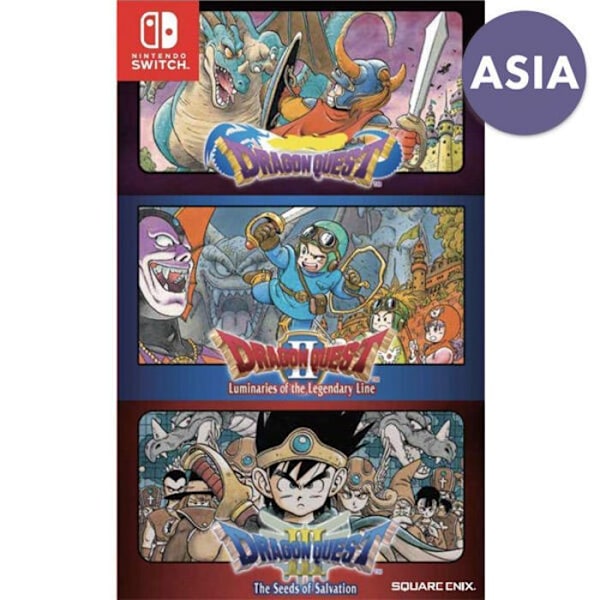 Videospil - DRAGON QUEST - Samling 1 2 3 - Nintendo Switch - 1 spiller - RPG - PEGI 12+