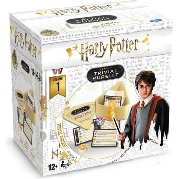 TRIVIAL PURSUIT Harry Potter osa 1 - Matkapeli - Kysymys ja vastaus -peli