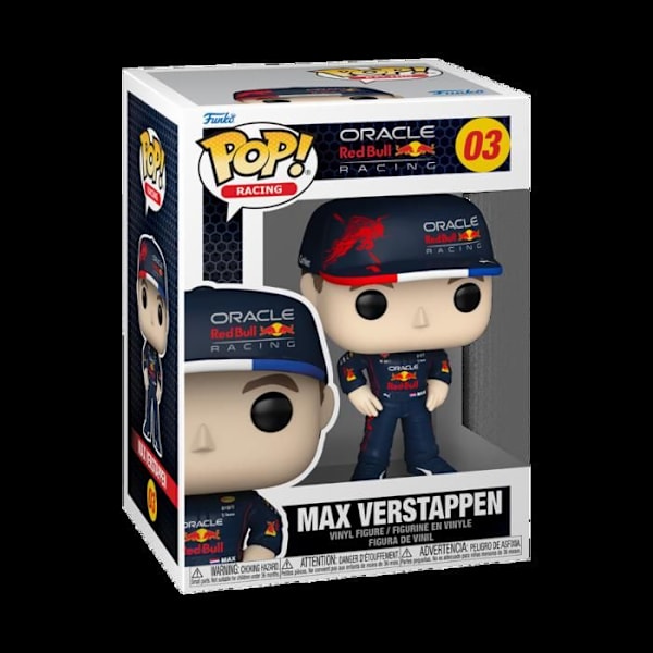 Figur - Funko - Max Verstappen - 10 cm - Formule 1 - Pop!