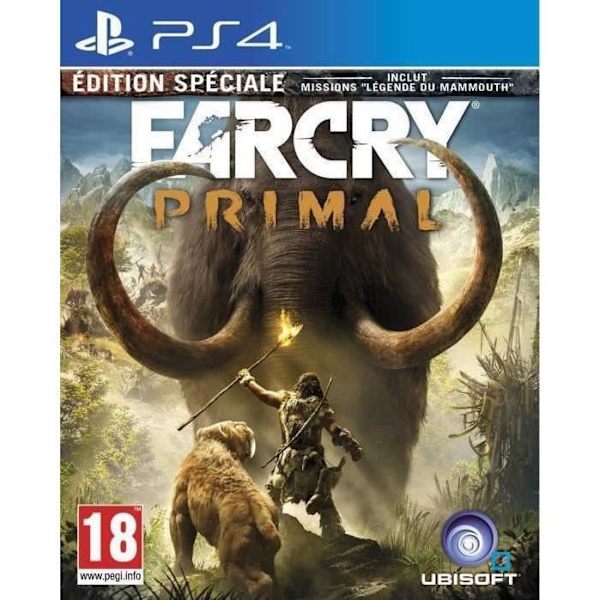 Far Cry Primal -erikoisjulkaisun PS4-peli Vit