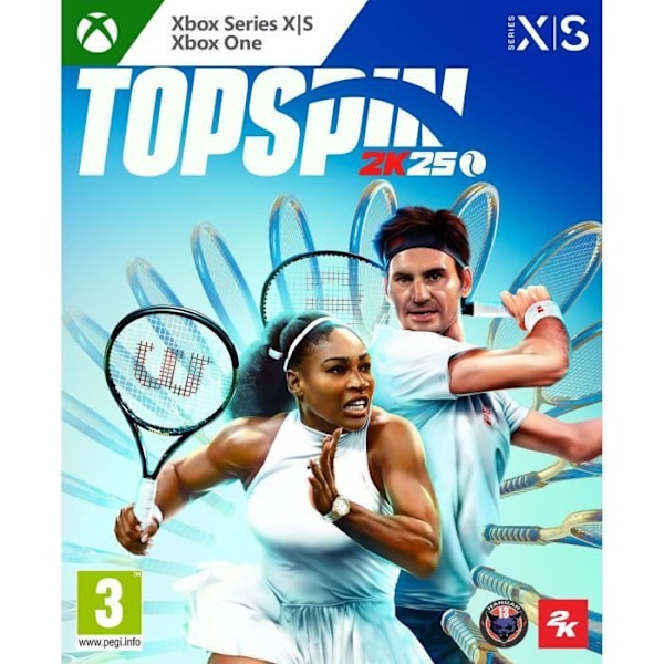 TopSpin 2K25 - Xbox Series X ja Xbox One - Standardiversio