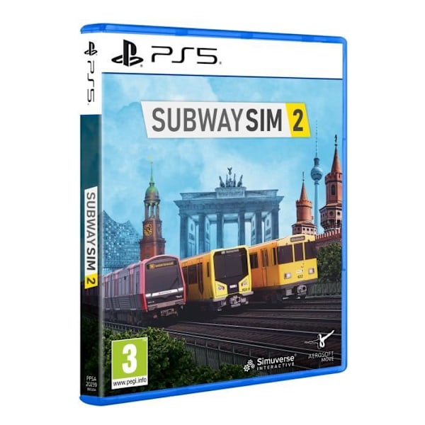 Videospil - AEROSOFT - Subway Sim 2 - PS5 - Simulation - Ultra-realistisk grafik