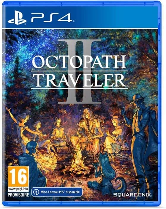 PS4-spil - Octopath Traveler 2 - Importversion - Spilbar på fransk - Rollespil - Standard
