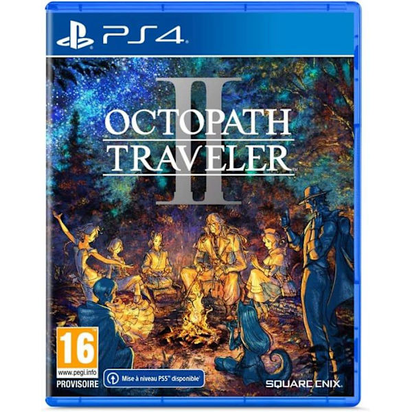 Spel PS4 - Octopath Traveler 2 - Importversion - Spelbart på Franska - Rollspel - Standard