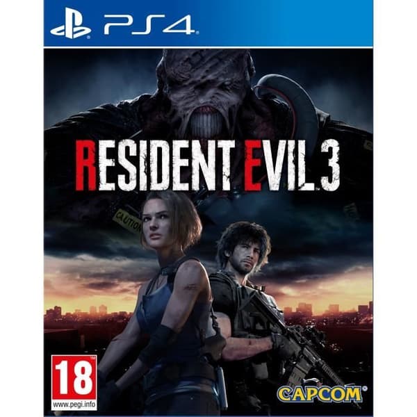 Resident Evil 3 PS4-spil Vit