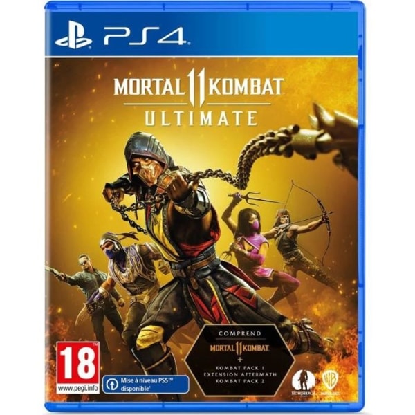 Mortal Kombat 11 Ultimate PS4-spel Vit