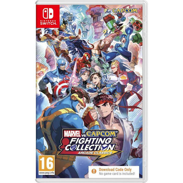 Videospel - CAPCOM - Marvel vs Capcom Fighting Collection - Nintendo Switch - Arkadkollektion - Onlinespel