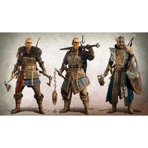 Assassin's Creed Valhalla Standard Edition PS4-spil (gratis opgradering til PS5) Vit