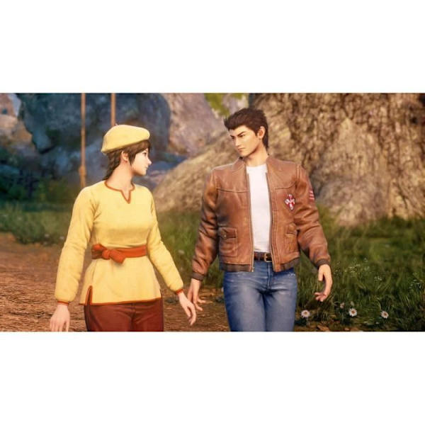 Shenmue III PS4-spel Vit