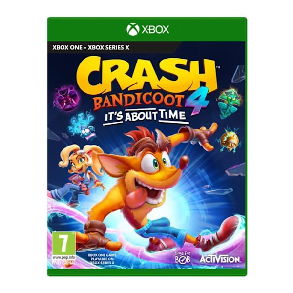 Crash Bandicoot 4 XBOX ONE / XBOX SERIES X Xbox One-spel