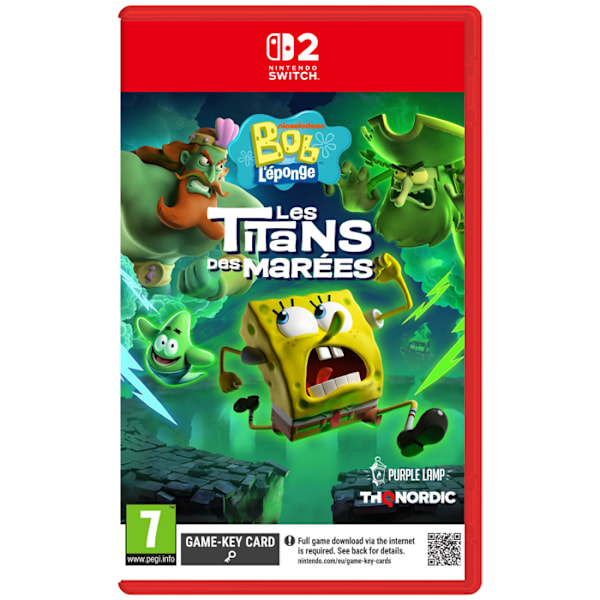 Bob Sponge: Tidvatten Titans • Nintendo Switch 2 Spel