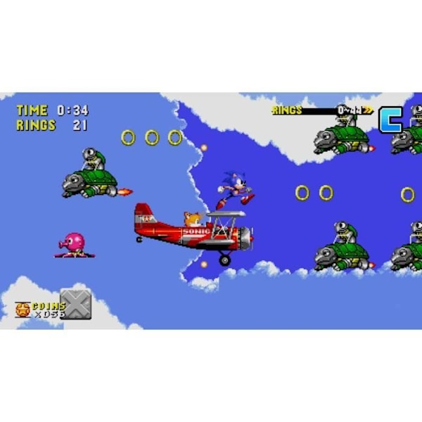 Sonic Origins Plus - PS4-spil Svart