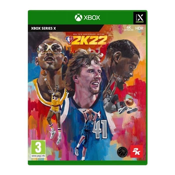 TV-spel - NBA - NBA 2K22 - 75th Anniversary Edition - Sport - Onlineläge tillgängligt