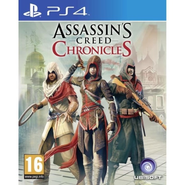 Assassin's Creed Chronicles Trilogy PS4-spel Vit