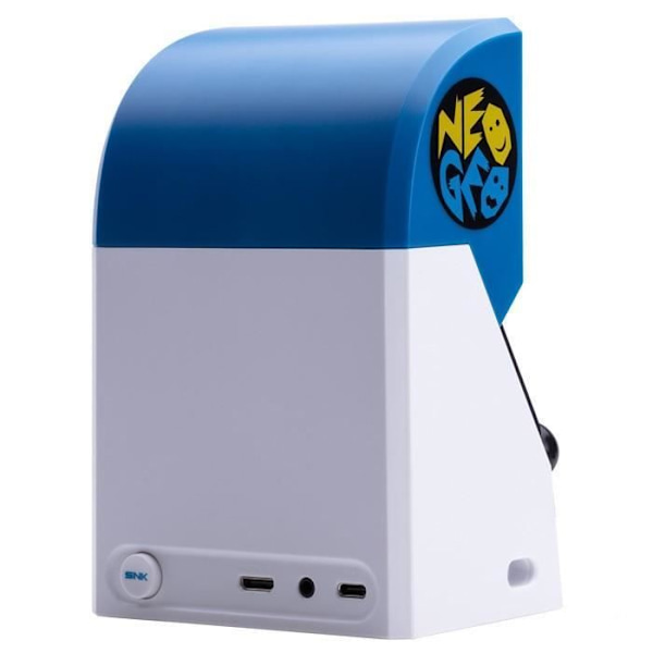 Neo Geo Mini International Edition konsol - SNK - 40 spil - Hvid og sort Svartvitt