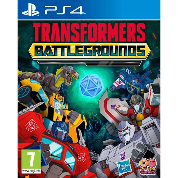 Transformers Battlegrounds PS4 peli Vit