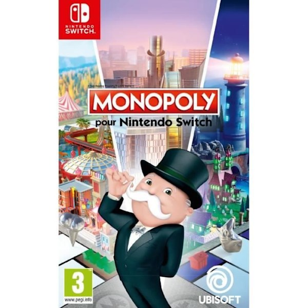 Monopolspil switch Vit