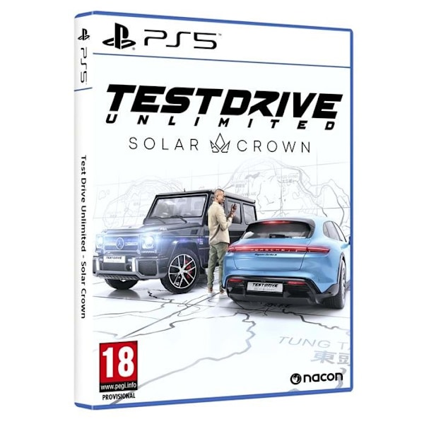 Videospil - PS5 - Test Drive Unlimited Solar Crown - Løb - Online-tilstand - Åben udforskning