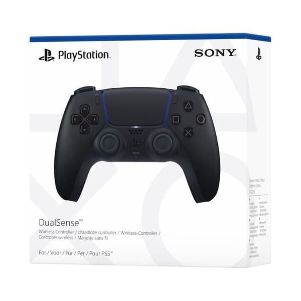 PS5-controller DualSense Midnight Black - Officiel PlayStation Midnattssvart