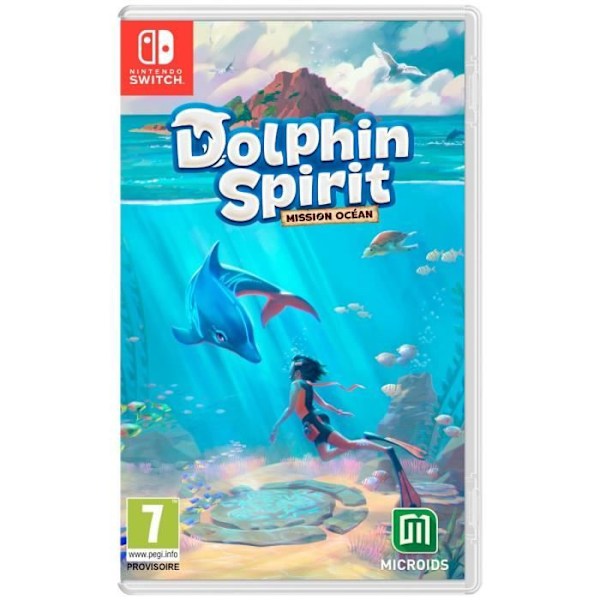 Dolphin Spirit - Ocean Mission - Nintendo Switch Game Flerfärgad