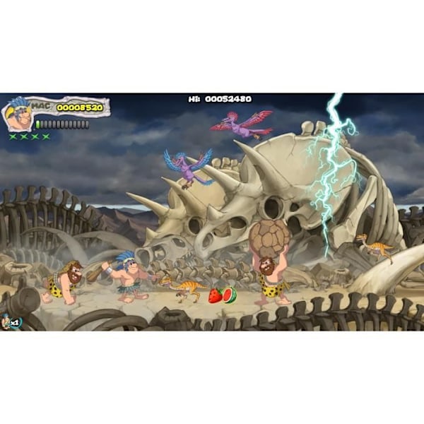 Nyt Joe And Mac Caveman Ninja T-Rex Edition PS5-spil