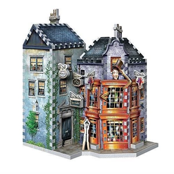 Harry Potter 3D Puzzle Weasley Shops - 285 kpl - Diagon Alley Collection Flerfärgad