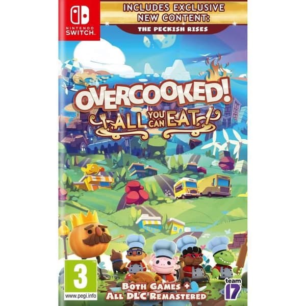 Overcooked Alt hvad du kan spise Game Switch