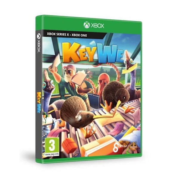 Kaoottinen postinhallintapeli KeyWe - Xbox One - Boxed - Adventure - Verkkoyhteistyö Vit