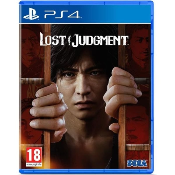 Lost Judgment PS4-spel