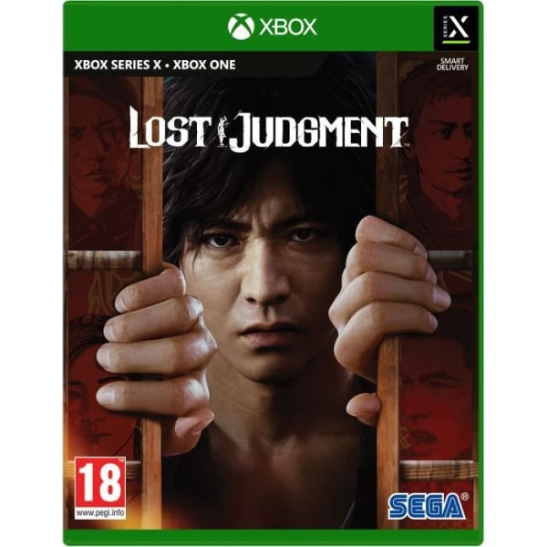 Lost Judgement Xbox One och Xbox Series X-spel