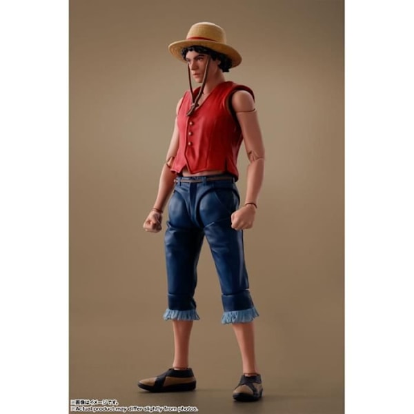 Actionfigur ONE PIECE S.H. FIGUARTS MONKEY D. LUFFY NETFLIX 14 CM BANDAI TAMASHII NATIONS.