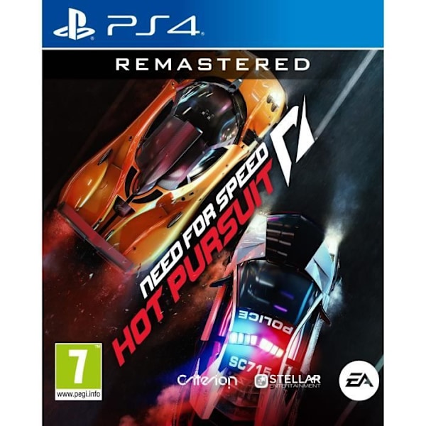 Need for Speed: Hot Pursuit Remastered PS4-spel Vit