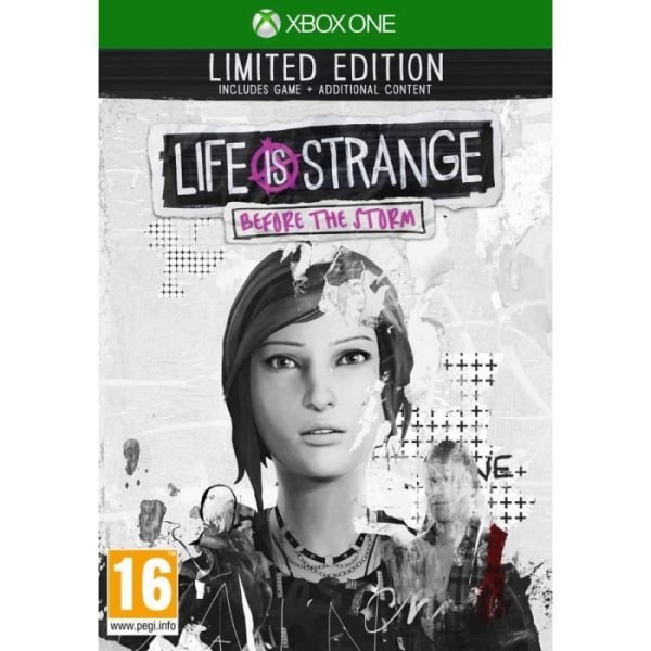 Life is Strange Before the Storm Xbox One-spel i begränsad upplaga Vit