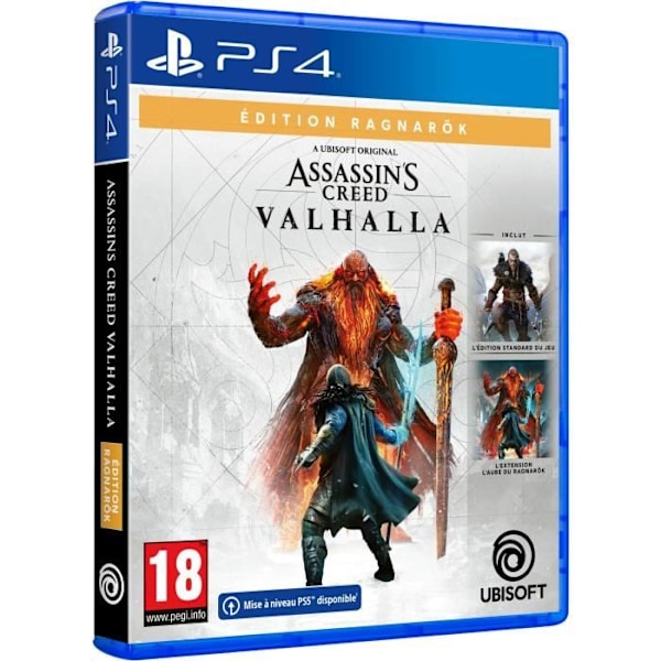 Assassin's Creed Valhalla Edition Ragnarok PS4-spel Vit