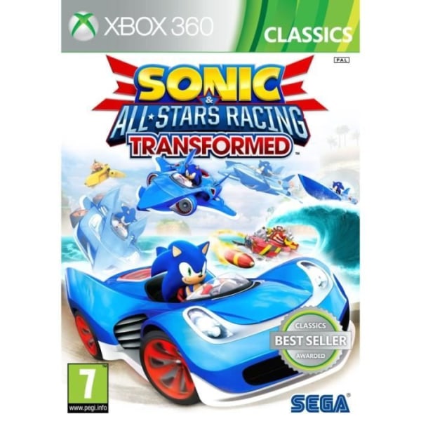 Sonic and All Stars Racing Transformed: Classics (Xbox 360) [Storbritannien IMPORT]