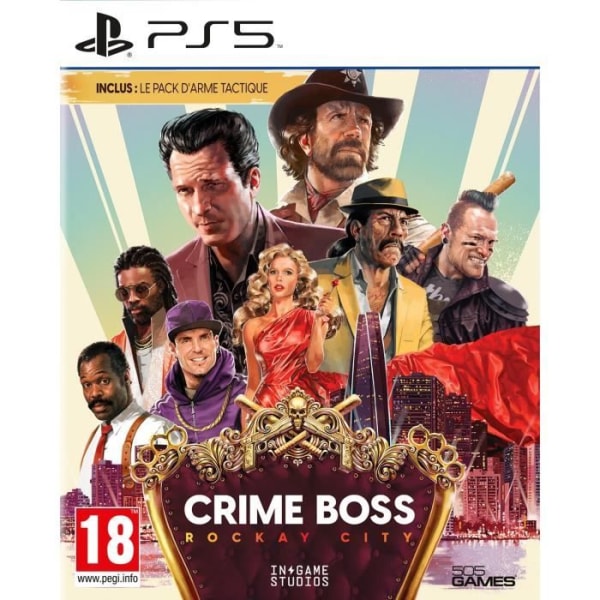 Crime Boss Rockay City – PS5-peli Röd