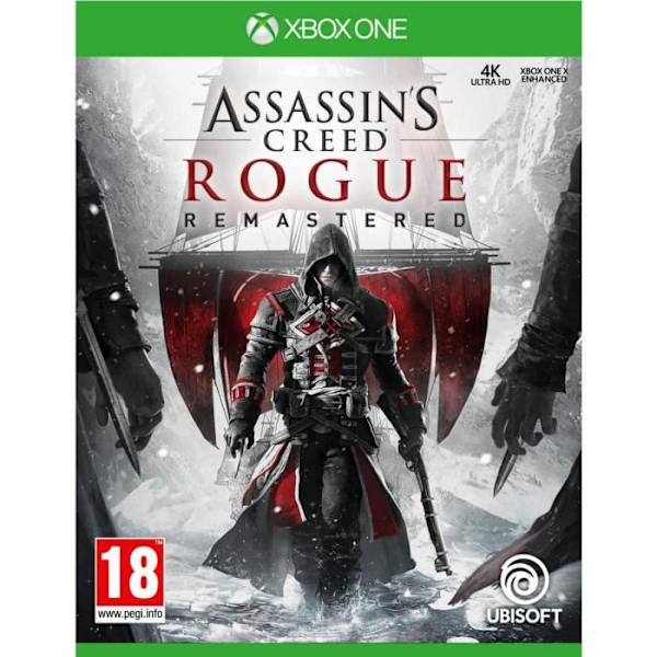 Assassin's Creed Rogue remastrade Xbox One-spel Vit
