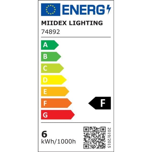 LED-lamppu - VISION-EL - E14 - Neutraali valkoinen - 6W - 510 lm neutral vit