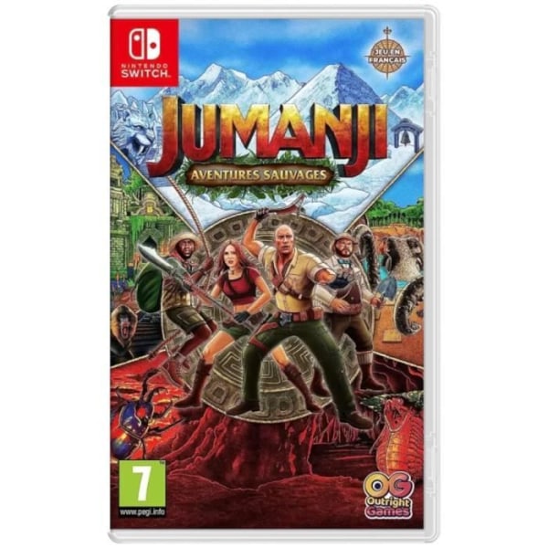 Jumanji - Wild Adventures - Nintendo Switch spil Vit