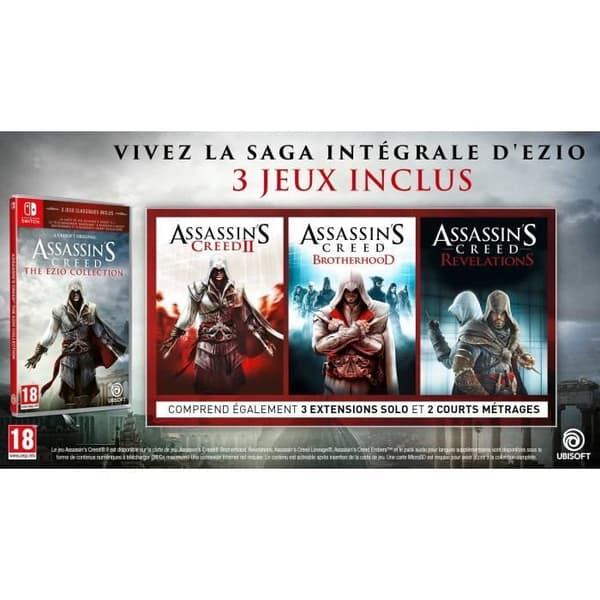 Assassin's Creed The Ezio Collection Switch Game Vit