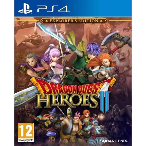 Dragon Quest Heroes 2 Ed Explorer PS4-spel Vit