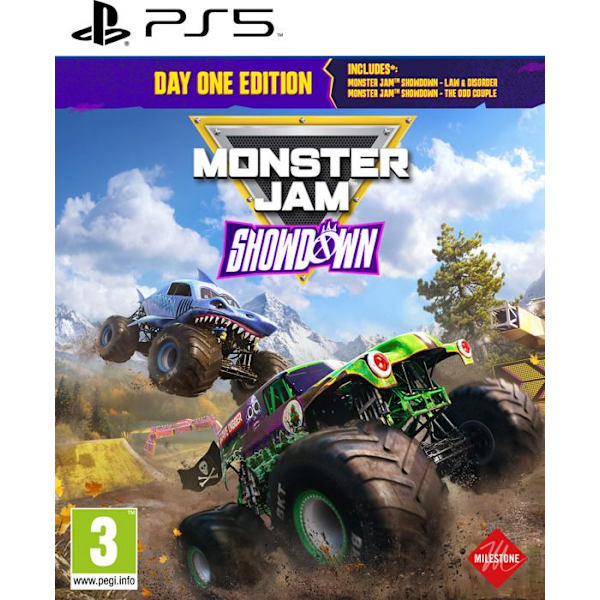 Videospil - Monster Jam - Showdown Day One Ed. - PS5 - Blu-Ray - Importversion